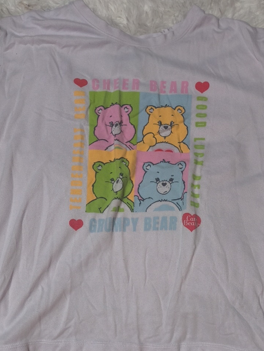 Care Bear Sleep Tee Shirt Girls Xl
